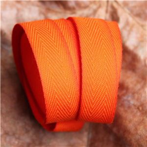 Twill Tape - Autumn Orange